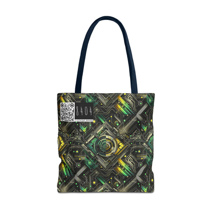 Tech Noir Graphics Tech-Inspired Streetwear Tote Bag - 8404 Design-57
