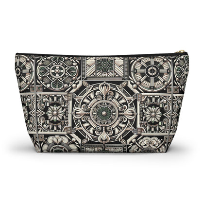 Cyber Garden Party Tech Garden Extravaganza Accessory Pouch W T-Bottom - 8404 Design-45