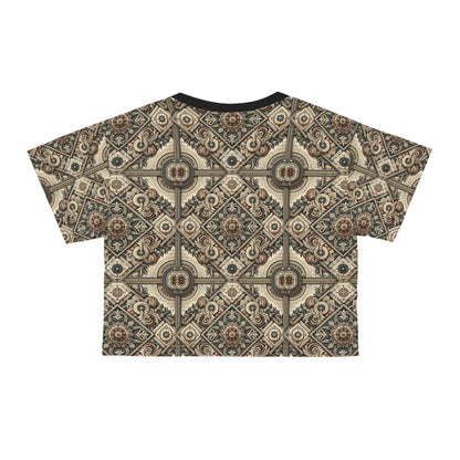 Graphic Workwear Capsule Artisanal Workwear Fusion Crop Tee - 8404 Design-61