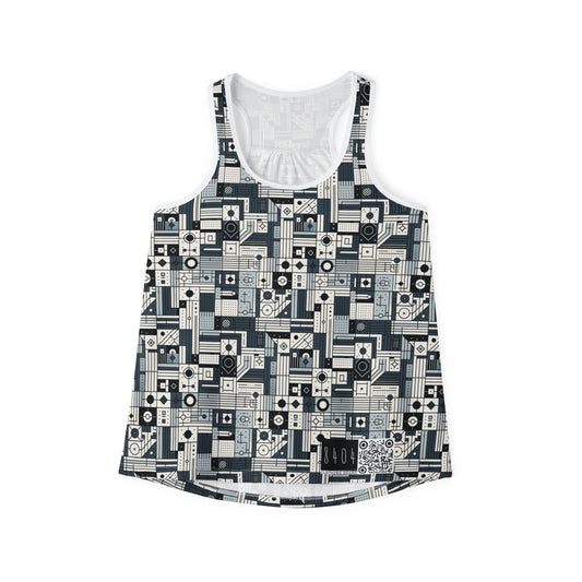 Digital Minimalism Minimalist Tech Women's Tank Top - 8404 Design-49