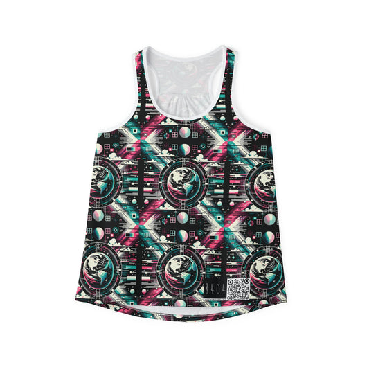 Digital Artistry Digital-native Streetwear Women's Tank Top - 8404 Design-62