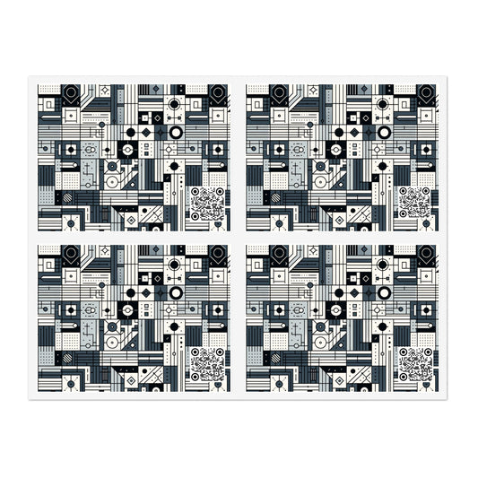 Digital Minimalism Minimalist Tech Sticker Sheets - 8404 Design-49