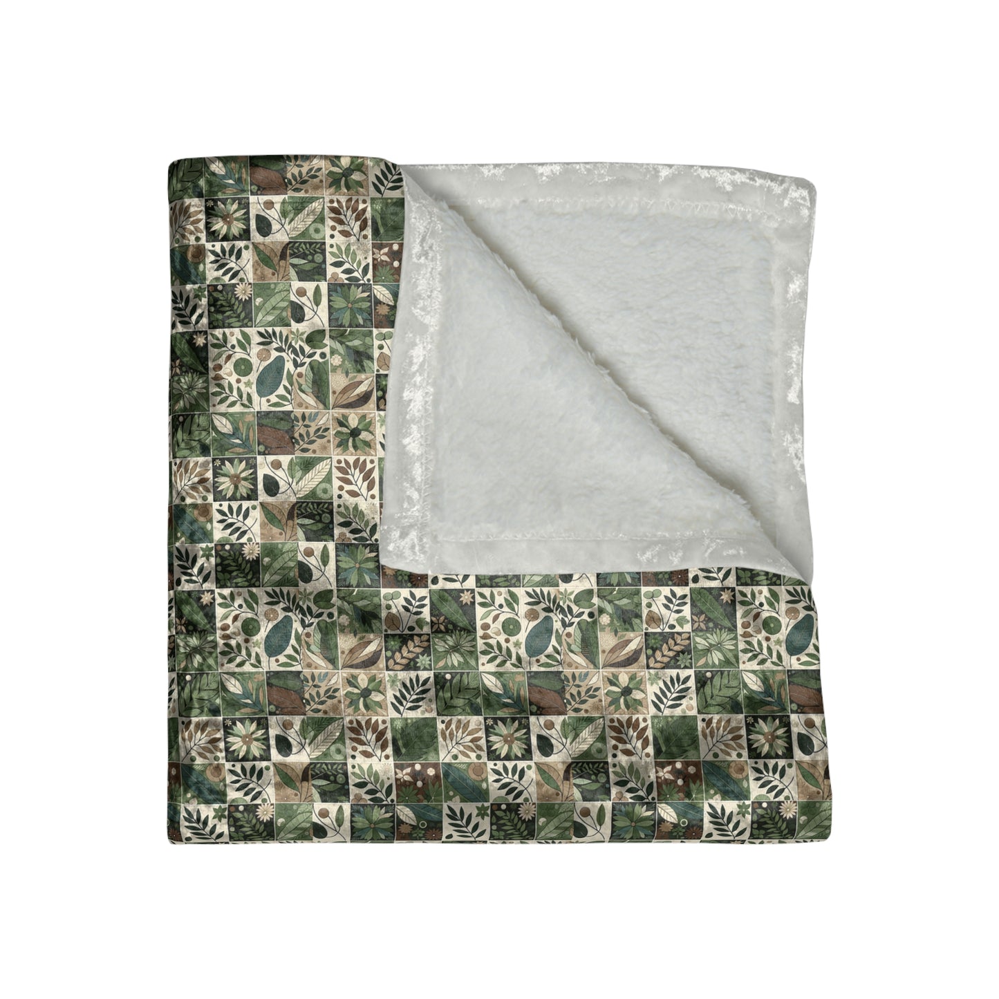 Streetwear Sustainability Environmentally Conscious Streetwear with a Natural Aesthetic Crushed Velvet Blanket - 8404 Design-57