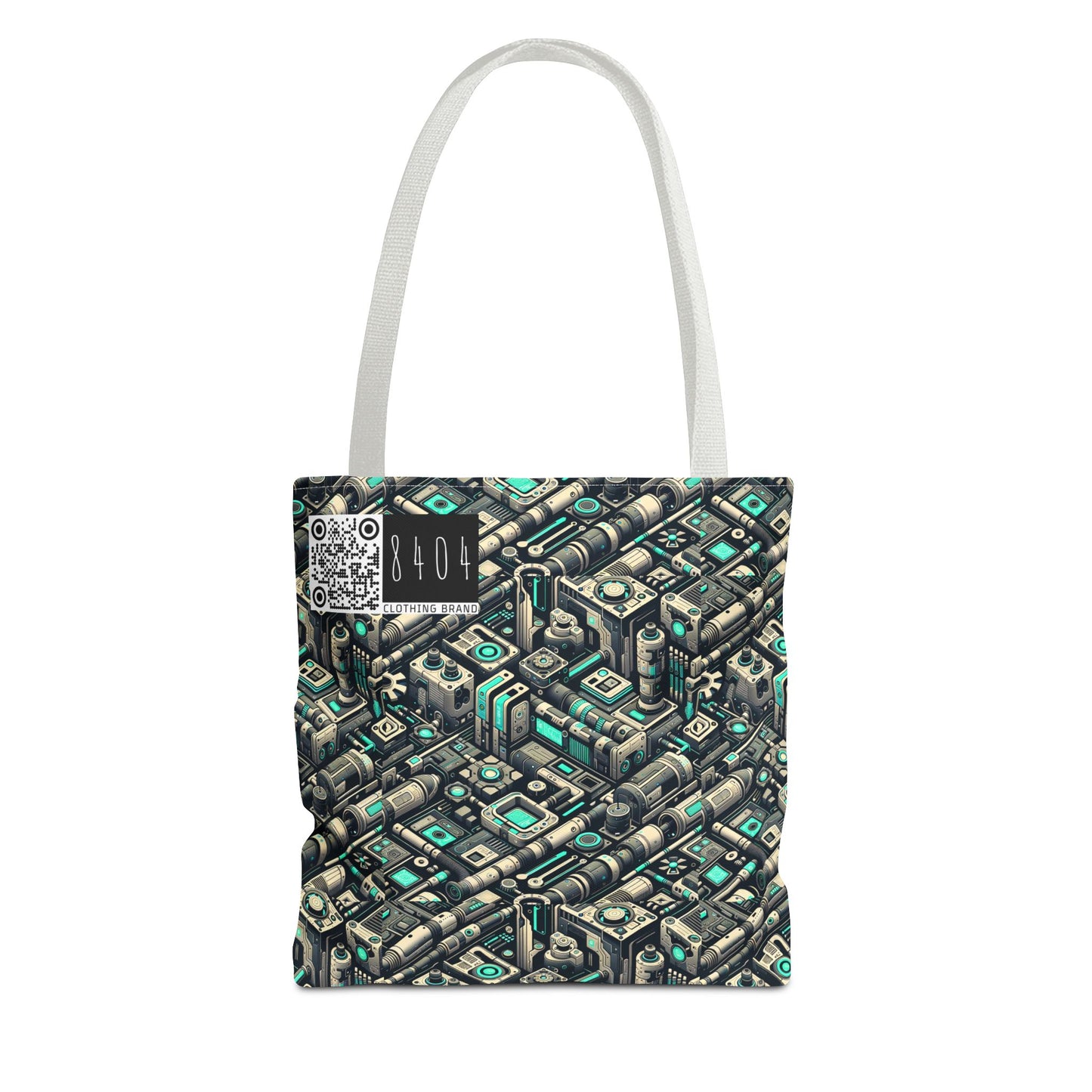 Tech Utility Fusion Modern Tech Streetwear Tote Bag - 8404 Design-49