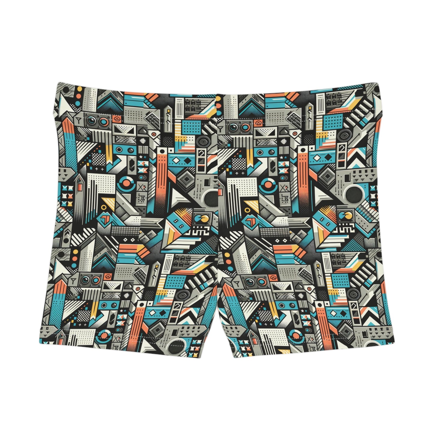 Digital Street Art Urban Street Style Women's Shorts - 8404 Design-81