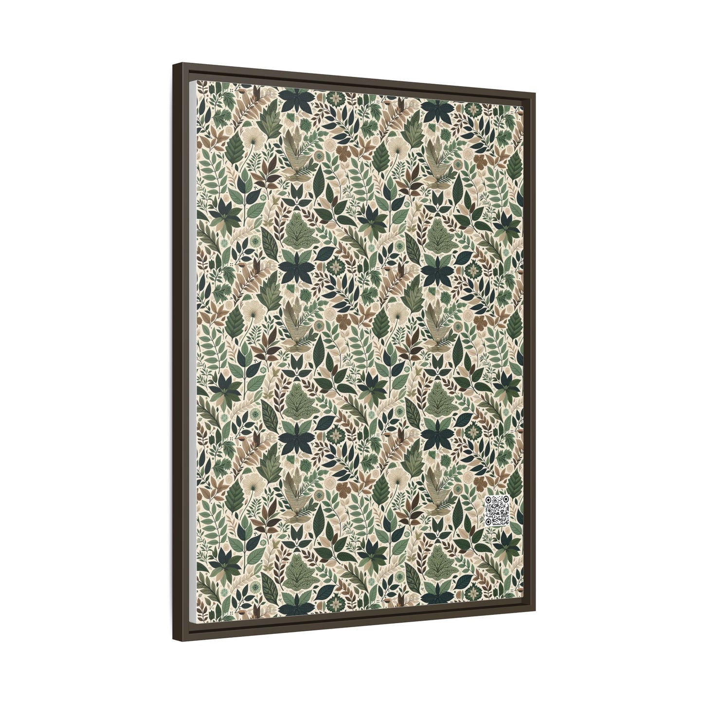 Streetwear Sustainability Environmentally Conscious Streetwear with a Natural Aesthetic Matte Canvas, Framed (multi-color) - 8404 Design-57 A