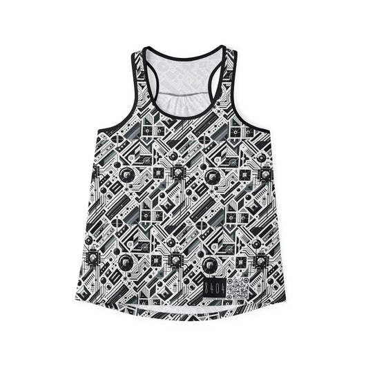 Digital Minimalism Minimalist Tech Women's Tank Top - 8404 Design-62