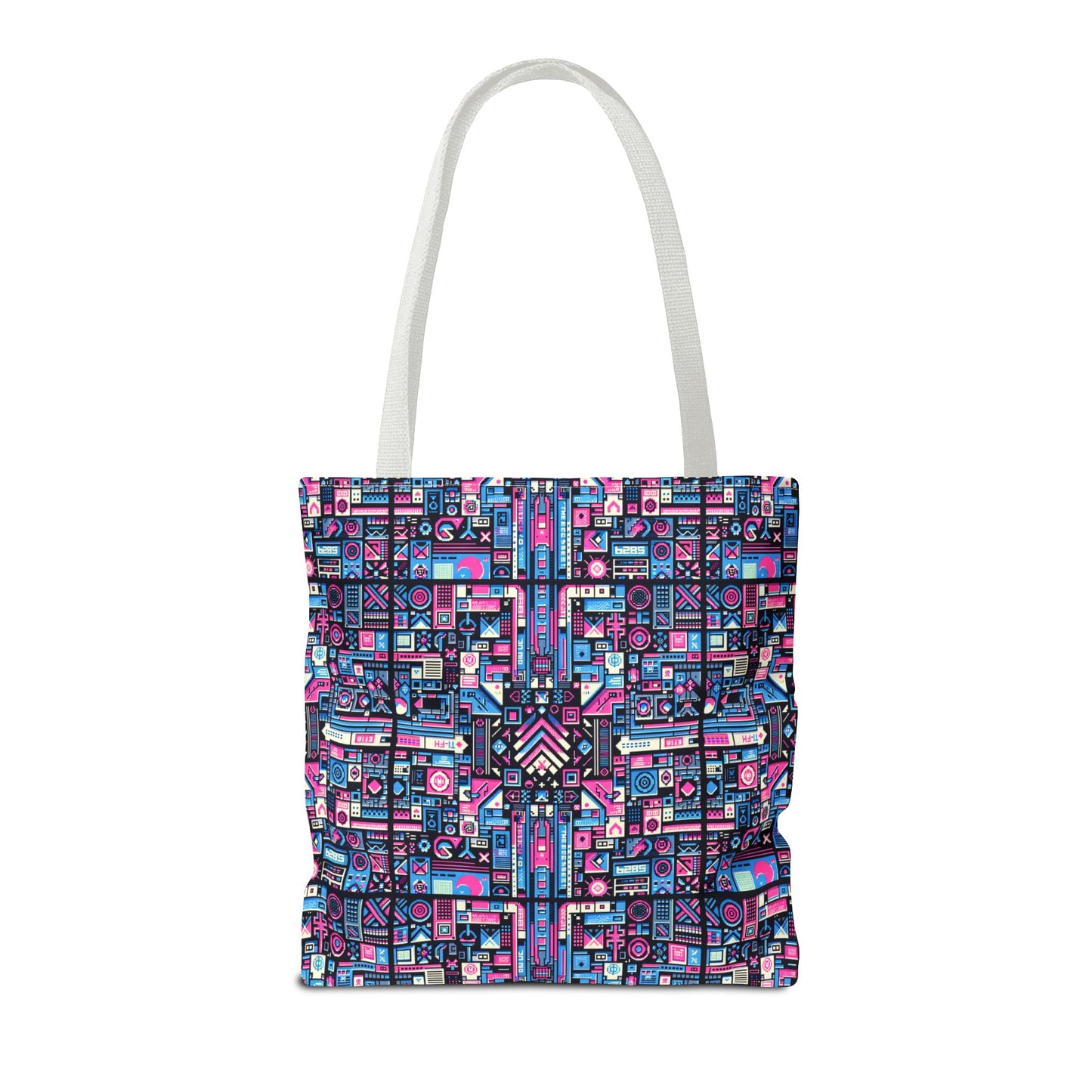 Digital Rebellion Youthful Streetwear with a Rebellious Digital Twist Tote Bag - 8404 Design-65