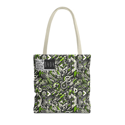 Graffiti Tech Fusion Bold Streetwear Fusion Tote Bag - 8404 Design-59