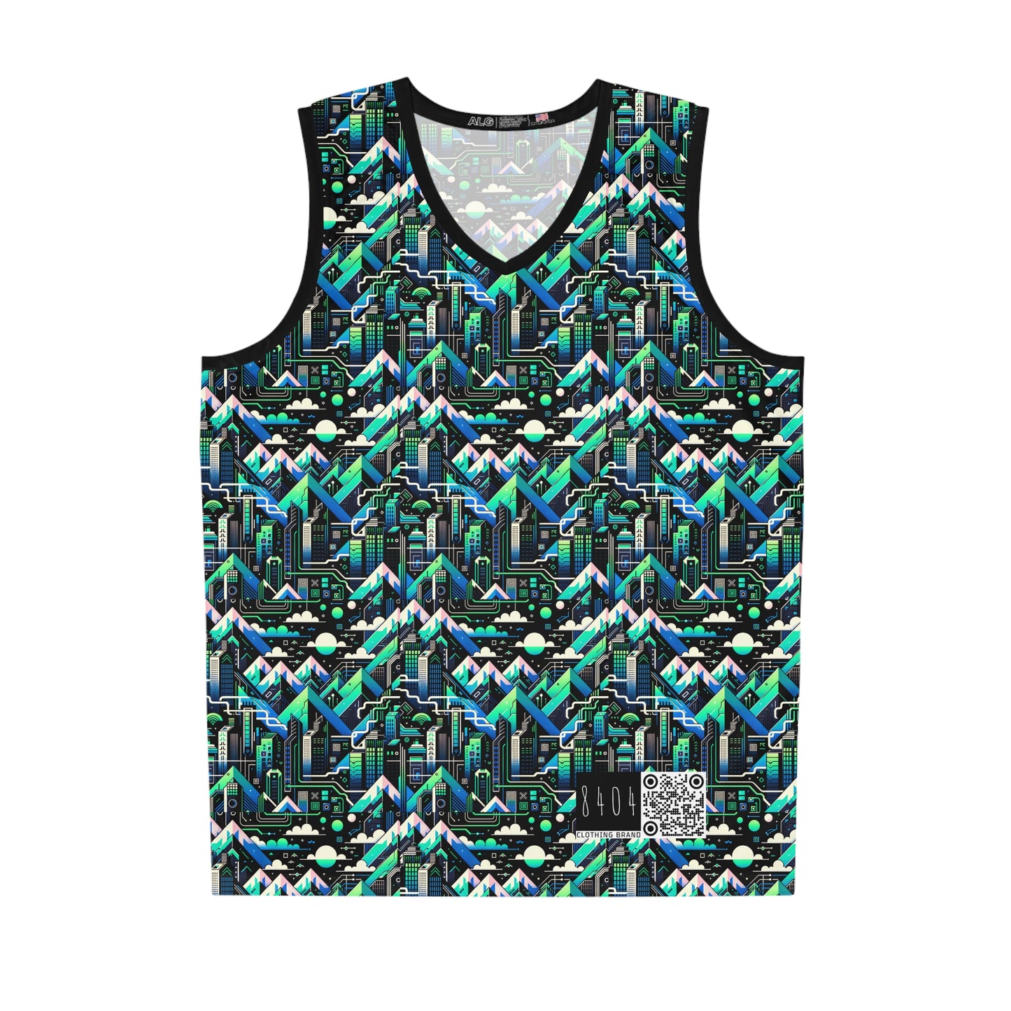 Digital Adventure Graphics Digital Explorer Basketball Jersey - 8404 Design-55