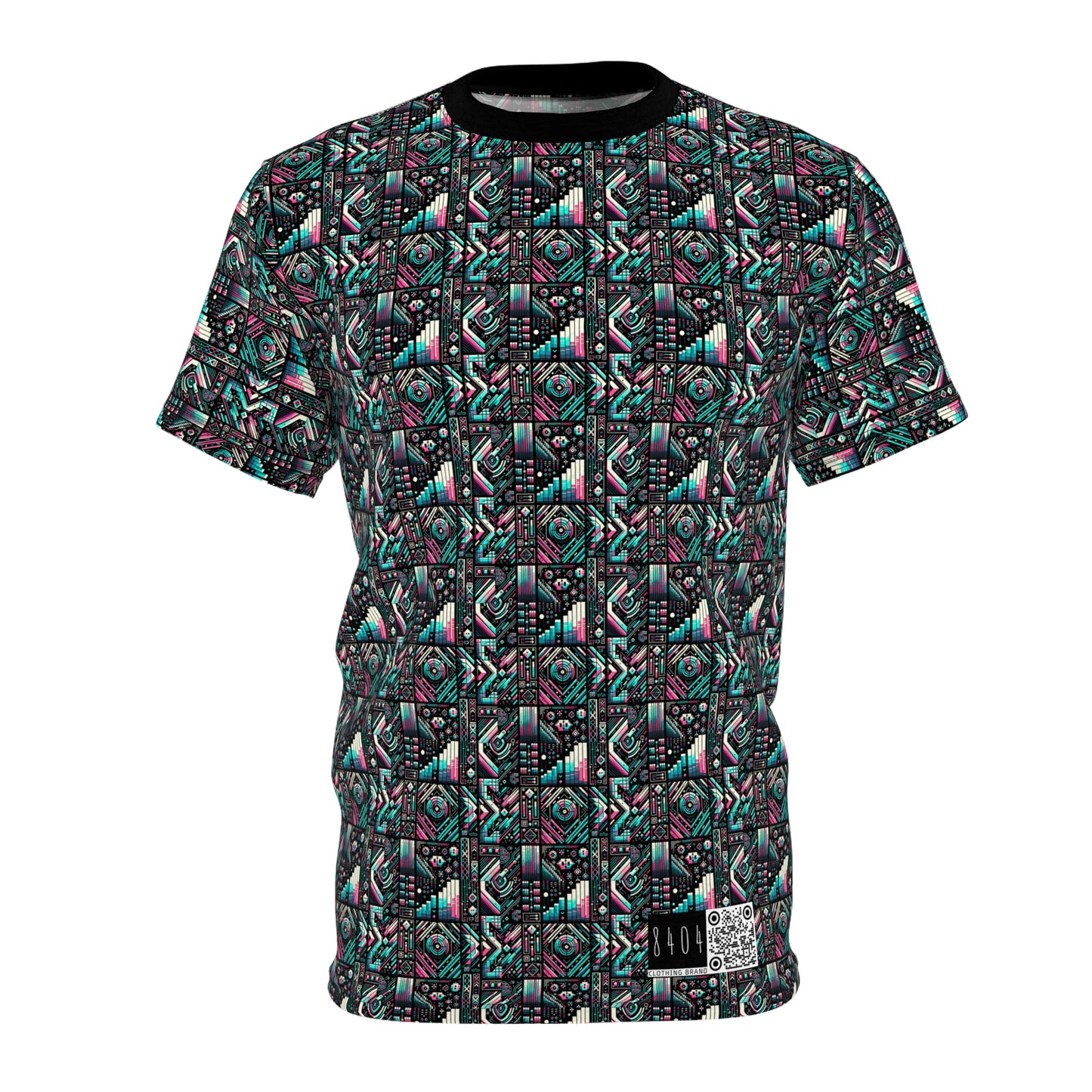 Digital Artistry Digital-native Streetwear Unisex Cut & Sew Tee - 8404 Design-60