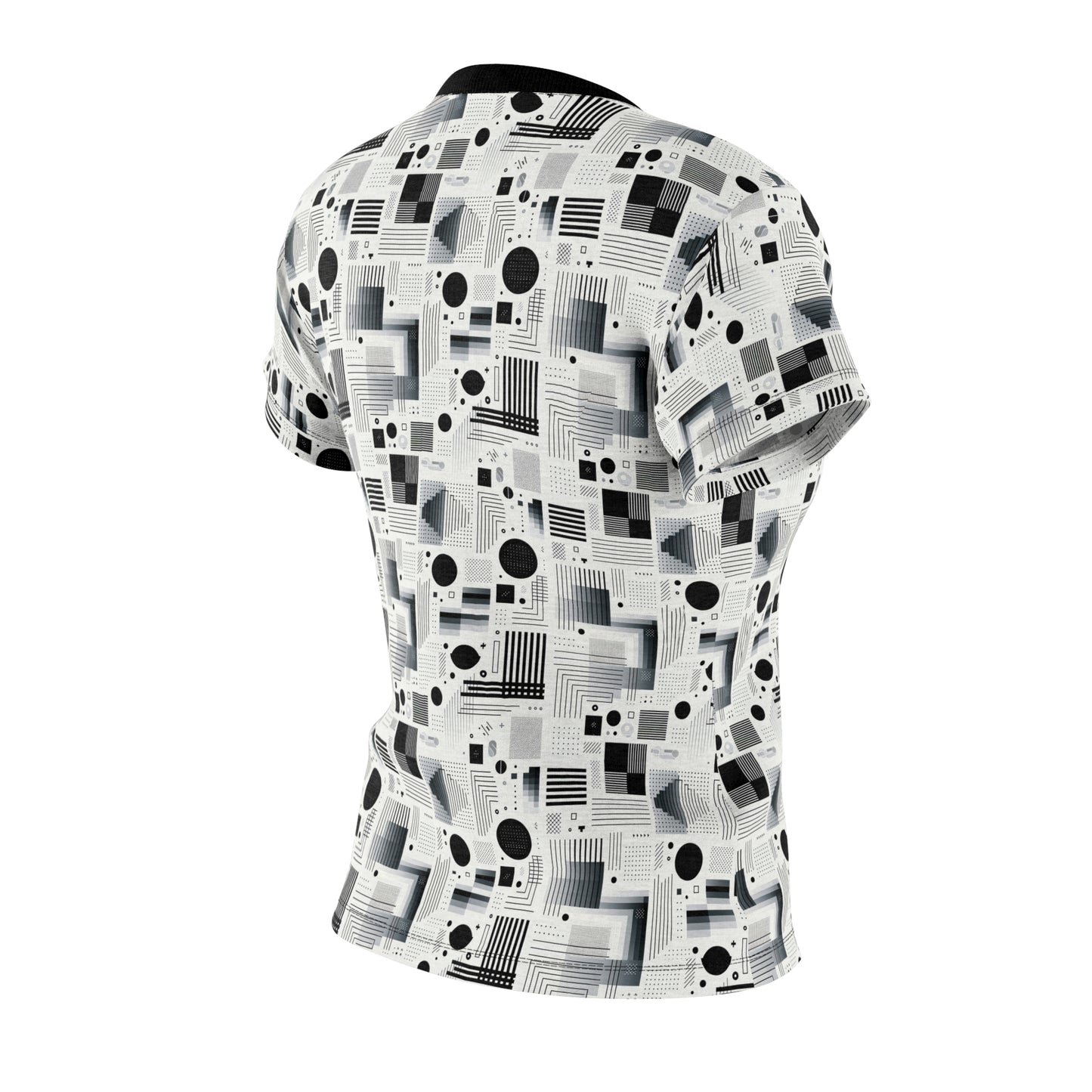 Digital Minimalism Minimalist Tech Women's Cut & Sew Tee - 8404 Design-60