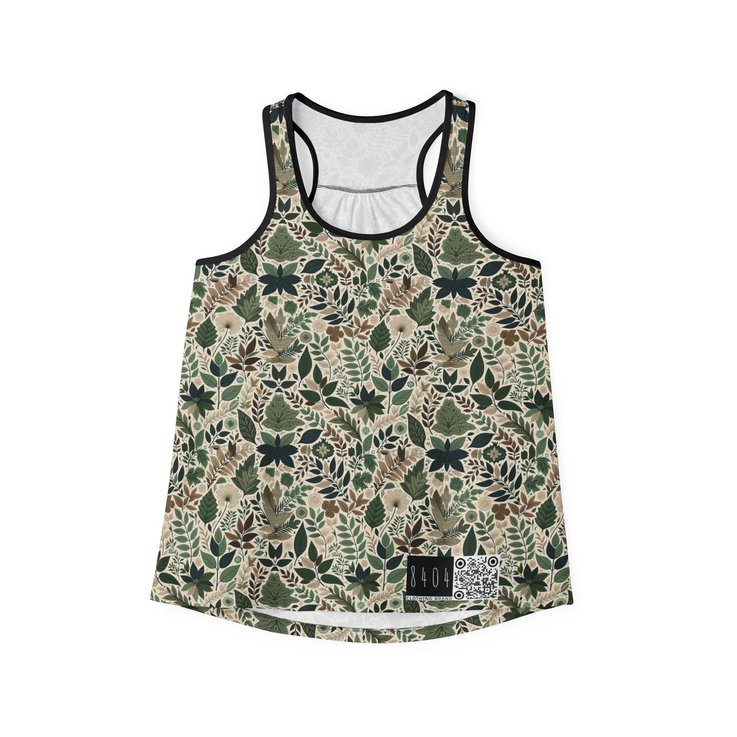 Streetwear Sustainability Environmentally Conscious Streetwear with a Natural Aesthetic Women's Tank Top - 8404 Design-57