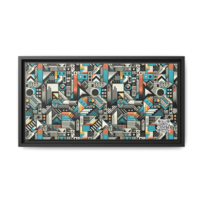 Digital Street Art Urban Street Style Matte Canvas, Framed (multi-color) - 8404 Design-81 B