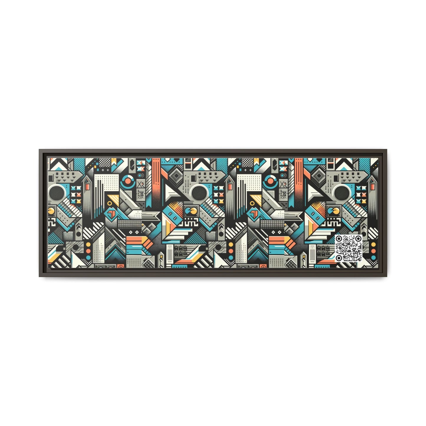 Digital Street Art Urban Street Style Matte Canvas, Framed (multi-color) - 8404 Design-81 B