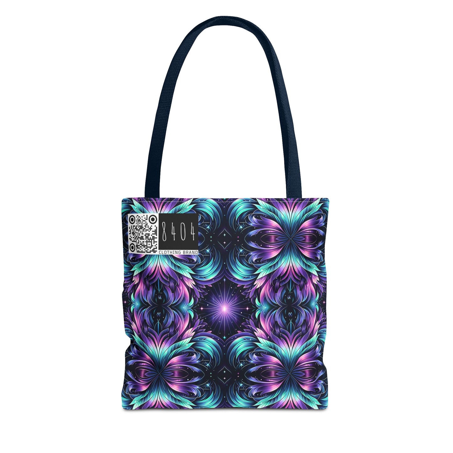 Iridescent Dream Futuristic Tech Tote Bag - 8404 Design-60