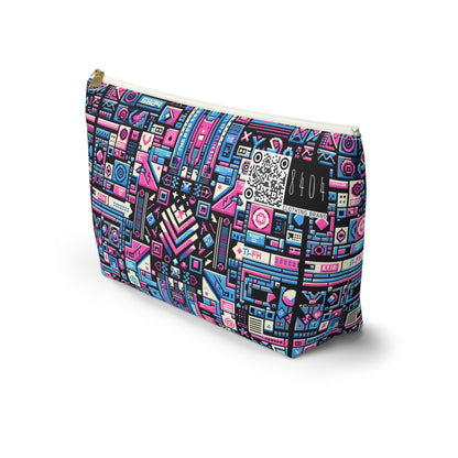 Digital Rebellion Youthful Streetwear with a Rebellious Digital Twist Accessory Pouch W T-bottom - 8404 Design-65