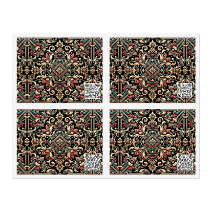 Streetwear Renaissance Artistic Clash of Old and New Sticker Sheets - 8404 Design-46