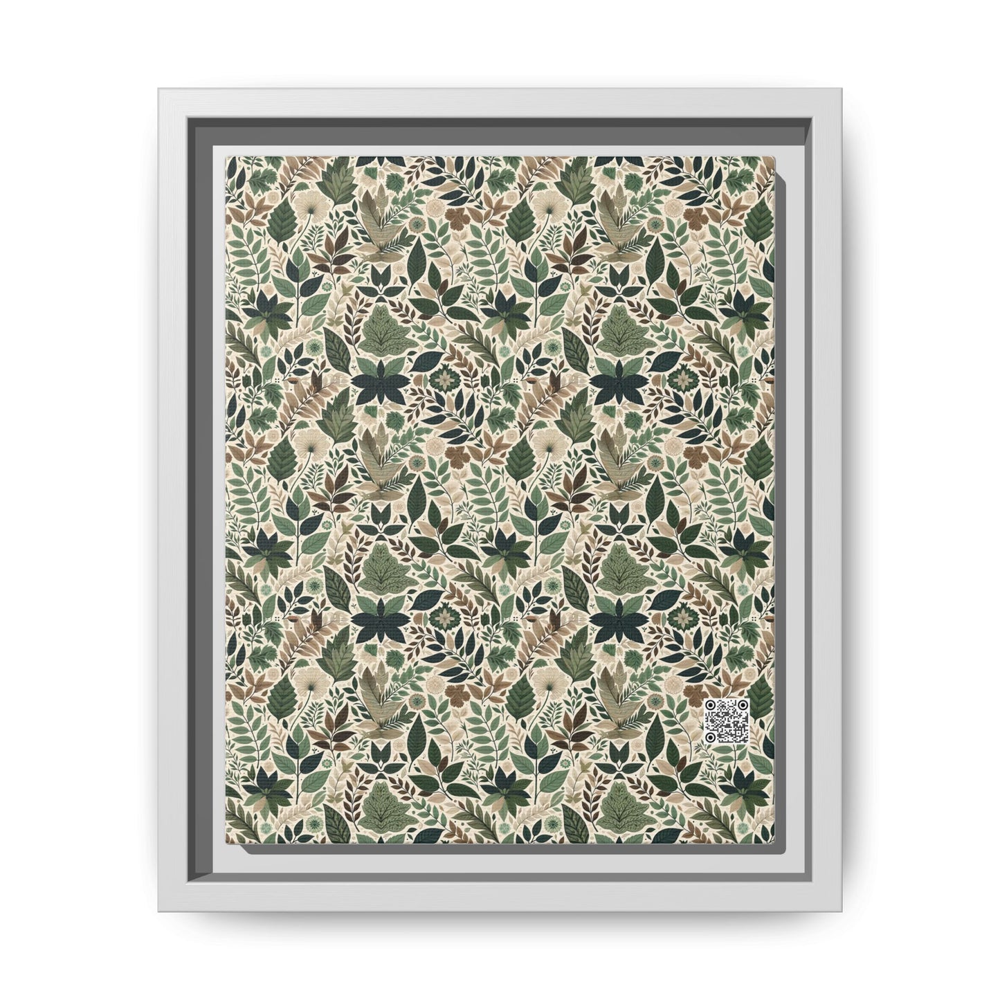 Streetwear Sustainability Environmentally Conscious Streetwear with a Natural Aesthetic Matte Canvas, Framed (multi-color) - 8404 Design-57 B