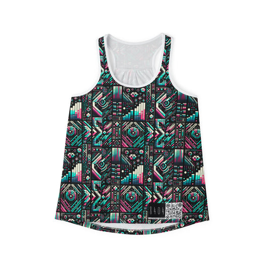 Digital Artistry Digital-native Streetwear Women's Tank Top - 8404 Design-60