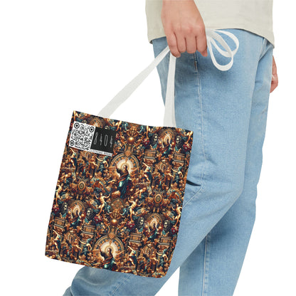Digital Renaissance Luxurious Streetwear Inspired By Classical Art With a Modern Twist Tote Bag - 8404 Design-64