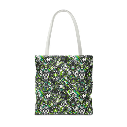 Graffiti Tech Fusion Bold Streetwear Fusion Tote Bag - 8404 Design-50