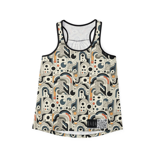 Modern Minimalism Minimalist Tech Women's Tank Top - 8404 Design-60