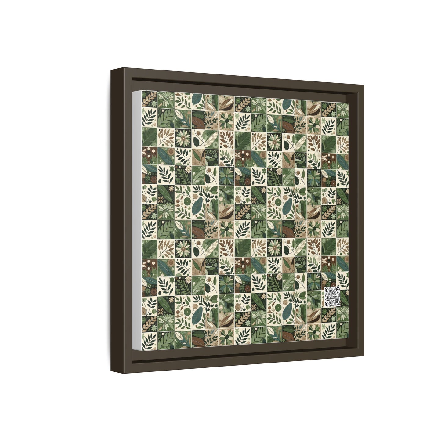 Streetwear Sustainability Environmentally Conscious Streetwear with a Natural Aesthetic Matte Canvas, Framed (multi-color) - 8404 Design-57 B