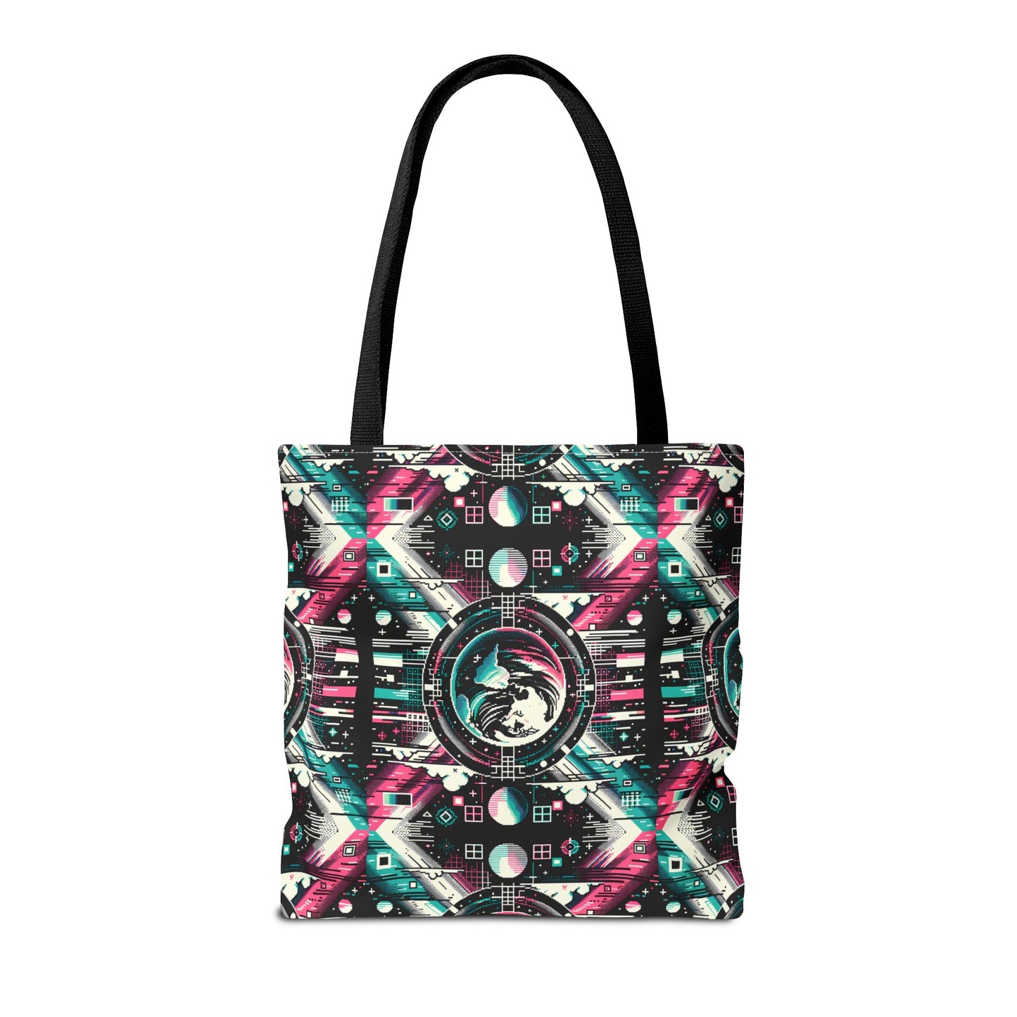Digital Artistry Digital-native Streetwear Tote Bag - 8404 Design-62