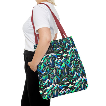Digital Adventure Graphics Digital Explorer Tote Bag - 8404 Design-55