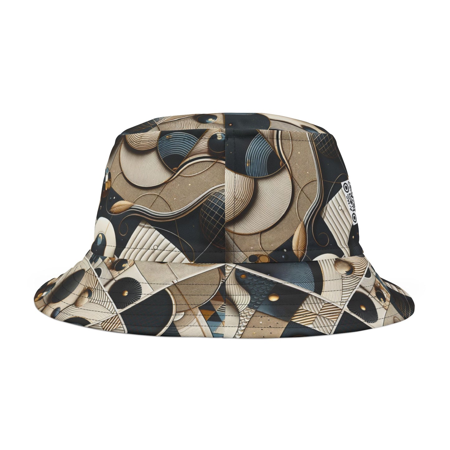 Tech-forward Luxe Streetwear Tech Luxe Fusion Bucket Hat - 8404 Design-71