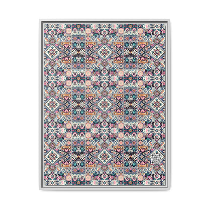 Matte Canvas, Framed (multi-Color) - 8404 Design-01