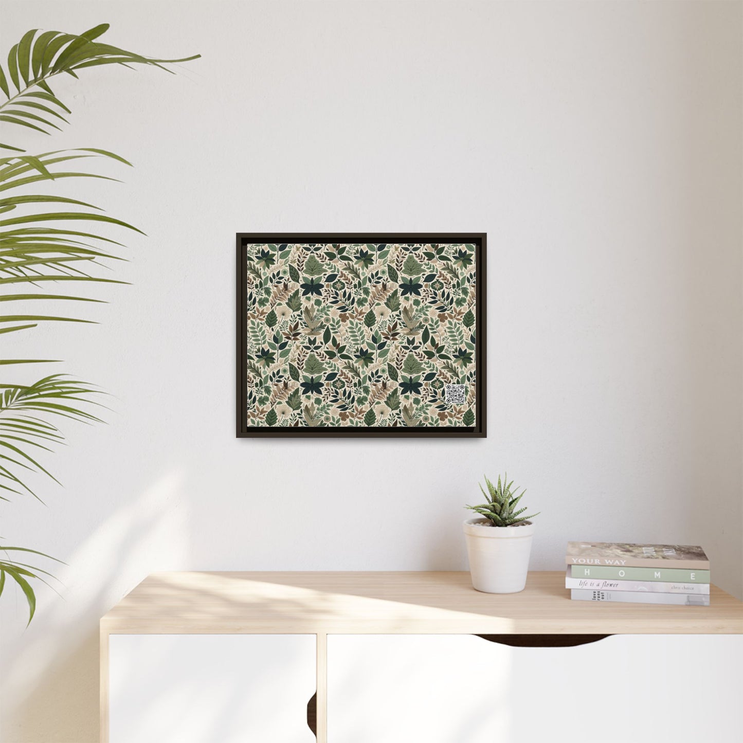 Streetwear Sustainability Environmentally Conscious Streetwear with a Natural Aesthetic Matte Canvas, Framed (multi-color) - 8404 Design-57 A