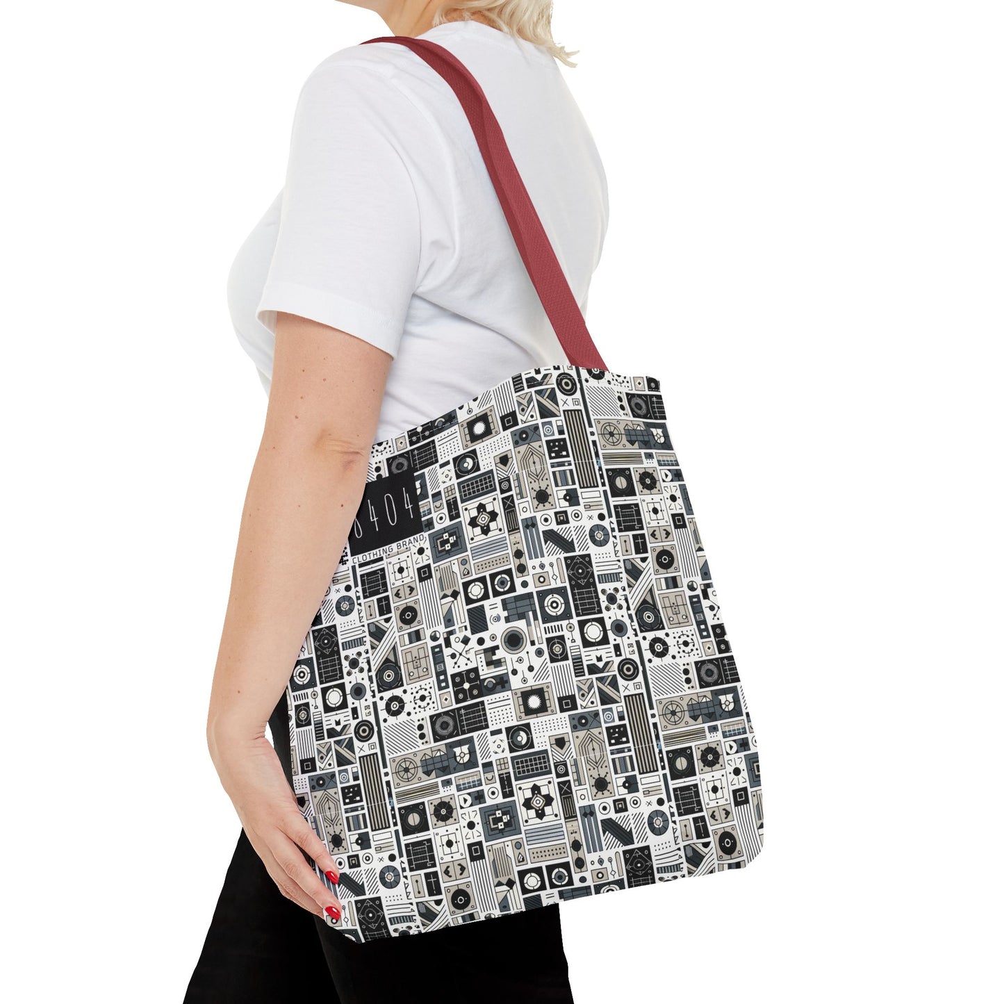 Digital Minimalism Minimalist Tech Tote Bag - 8404 Design-45