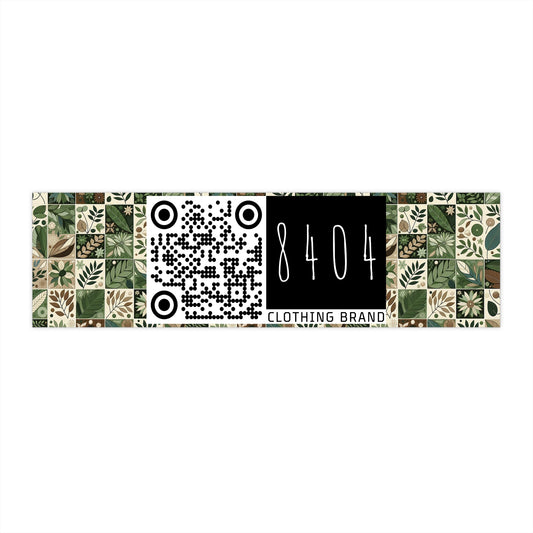 Streetwear Sustainability Environmentally Conscious Streetwear with a Natural Aesthetic Bumper Sticker - 8404 Design-57
