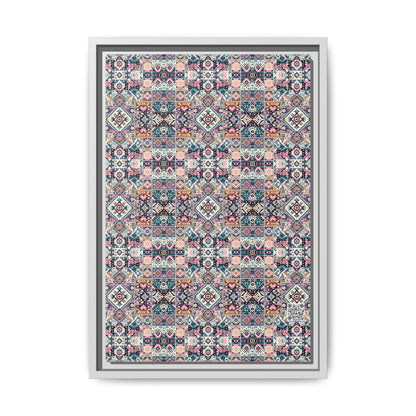 Matte Canvas, Framed (multi-Color) - 8404 Design-01