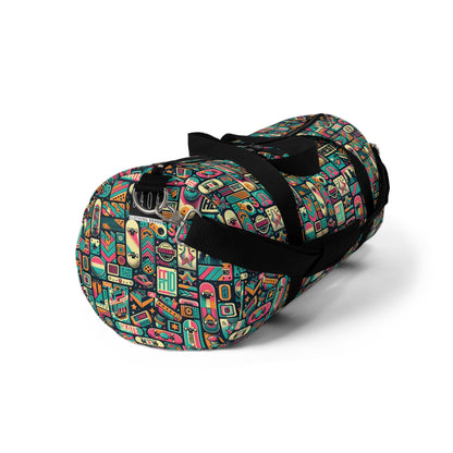 Skate Culture Revival Urban Retro Cool Duffel Bag - 8404 Design-61