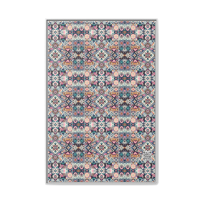 Matte Canvas, Framed (multi-Color) - 8404 Design-01