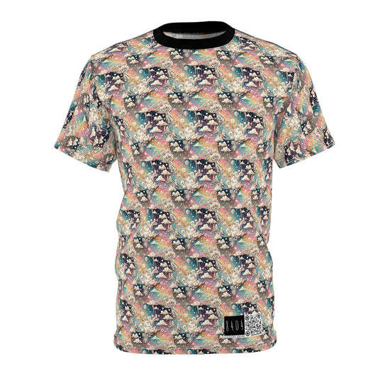 Digital Dreamland Whimsical and Nostalgic Streetwear With a Digital Twist Unisex Cut & Sew Tee - 8404 Design-52