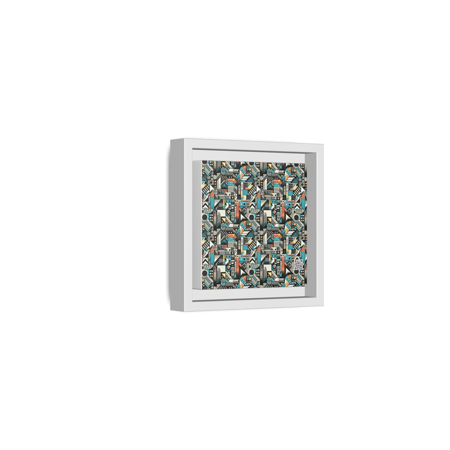 Digital Street Art Urban Street Style Matte Canvas, Framed (multi-color) - 8404 Design-81 B
