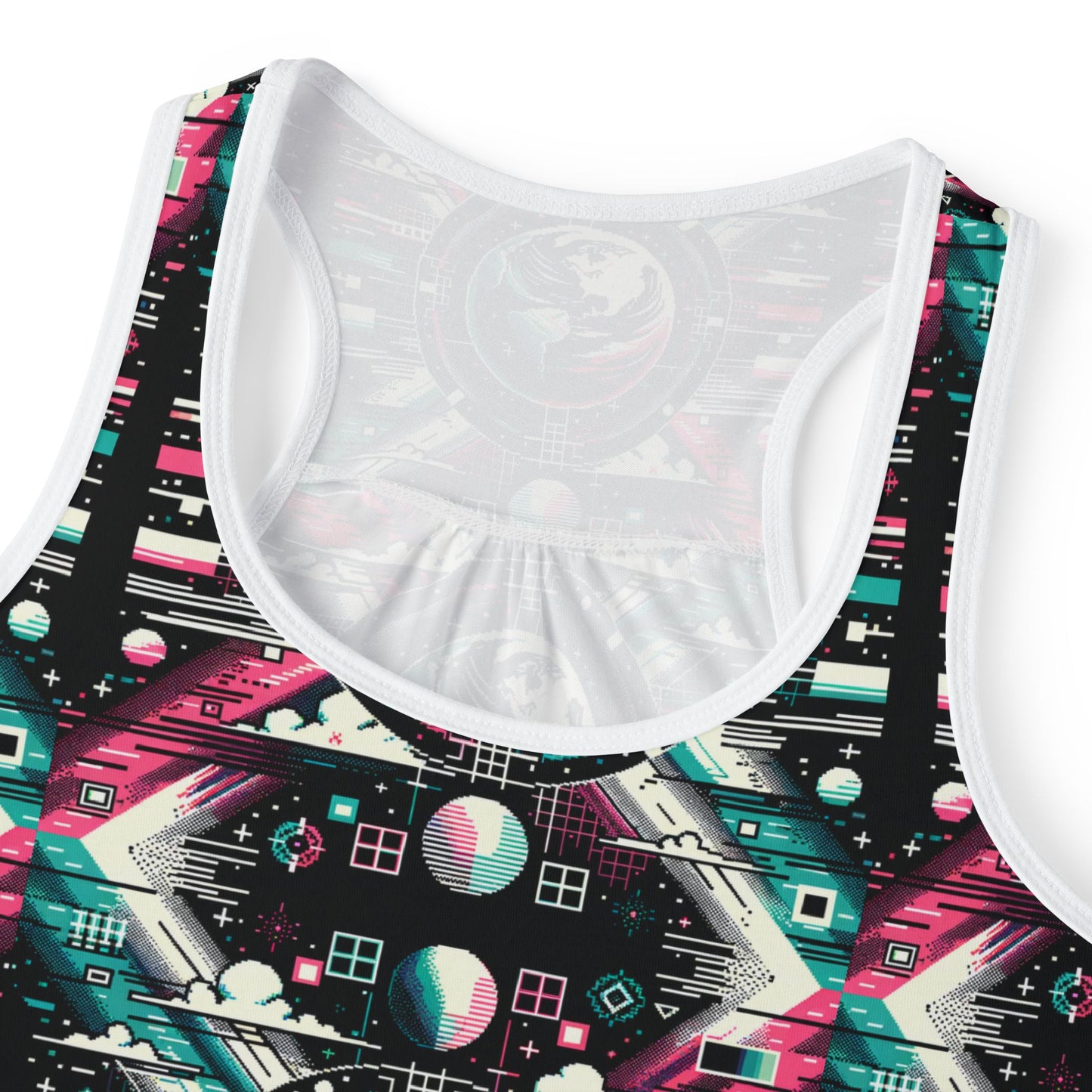 Digital Artistry Digital-native Streetwear Women's Tank Top - 8404 Design-62