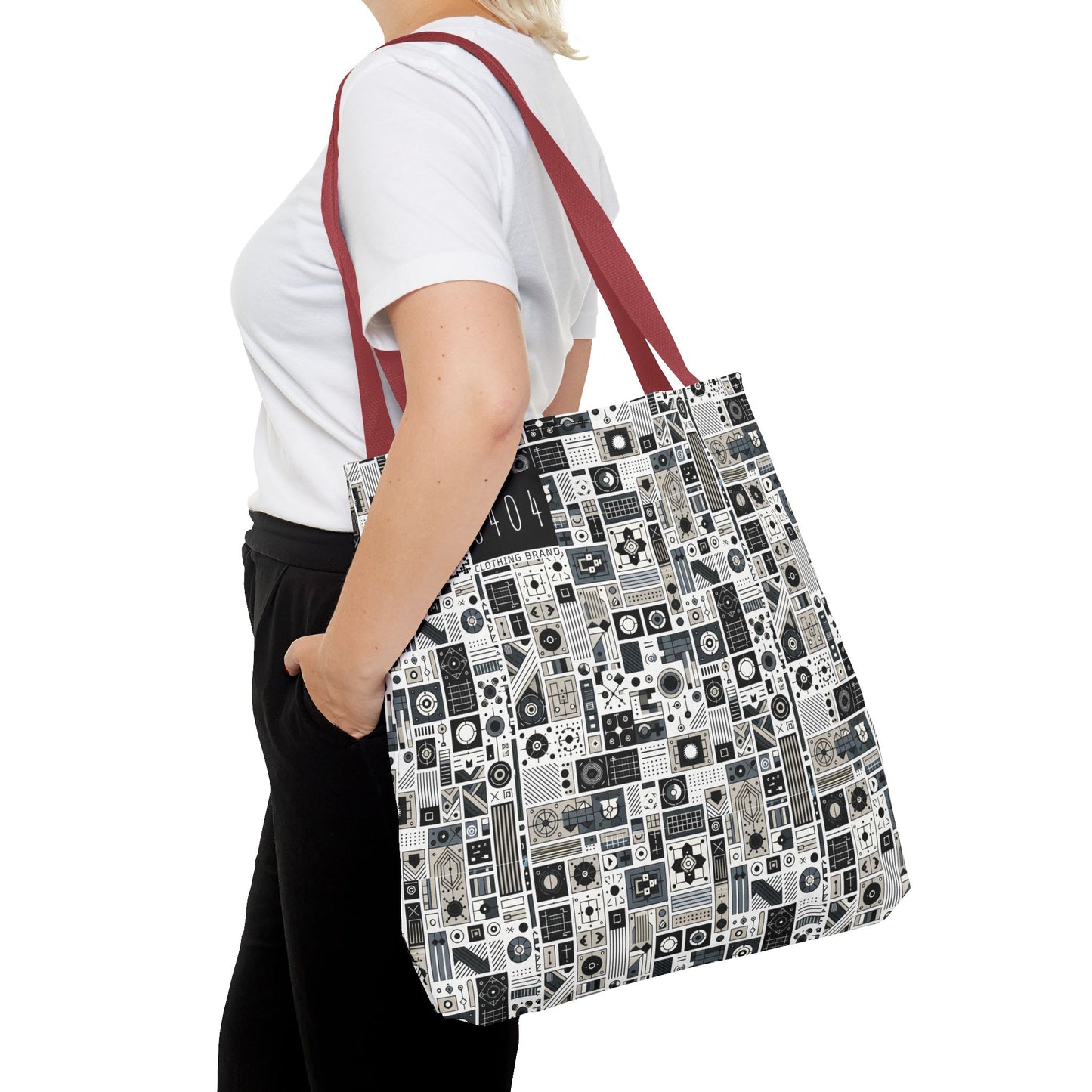 Digital Minimalism Minimalist Tech Tote Bag - 8404 Design-45