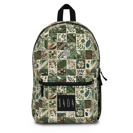 Streetwear Sustainability Environmentally Conscious Streetwear with a Natural Aesthetic Backpack - 8404 Design-57
