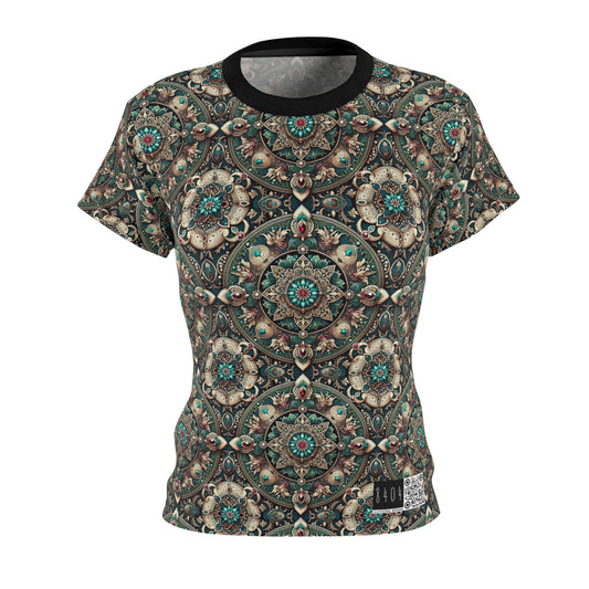 Neo-Dandyism Modern Dandy Streetwear Women's Cut & Sew Tee - 8404 Design-56