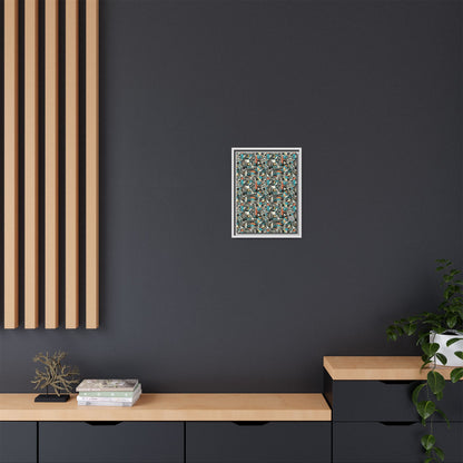 Digital Street Art Urban Street Style Matte Canvas, Framed (multi-color) - 8404 Design-81 A