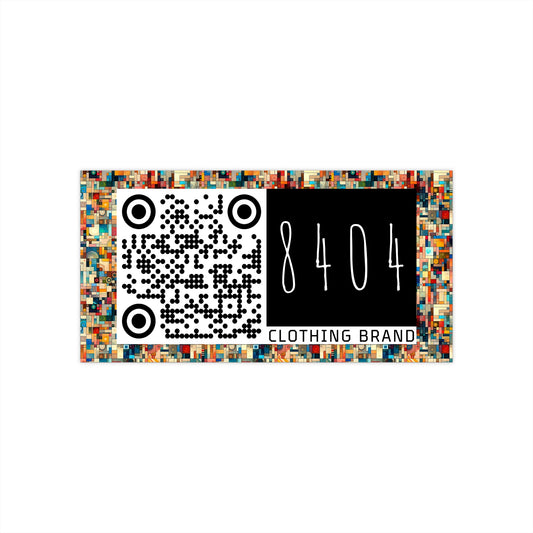 Digital Artistic Expression Artistic Streetwear Bumper Sticker - 8404 Design-46