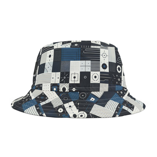Minimalist Athleisure Minimalist Tech Bucket Hat - 8404 Design-39