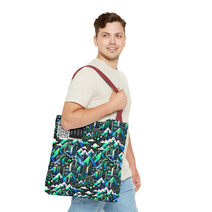 Digital Adventure Graphics Digital Explorer Tote Bag - 8404 Design-55