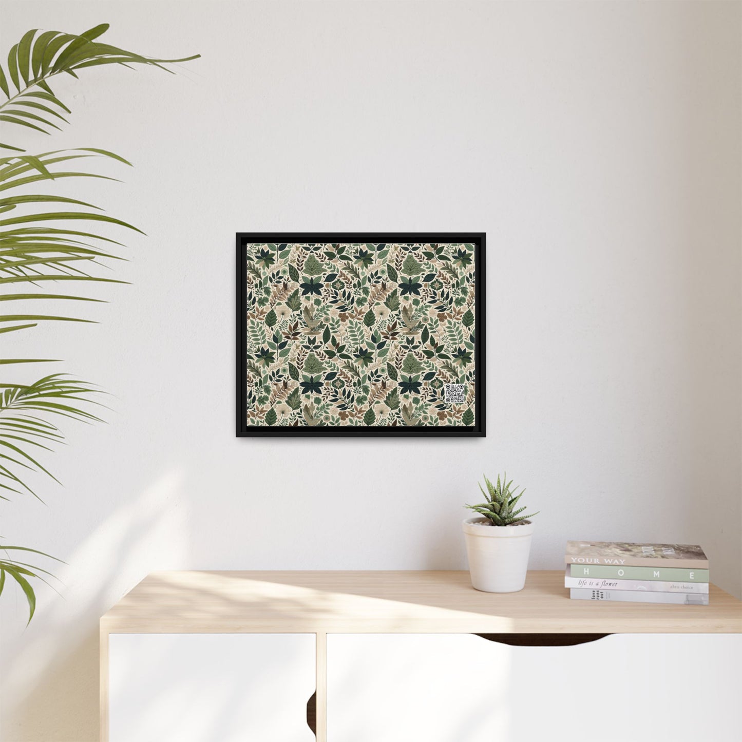 Streetwear Sustainability Environmentally Conscious Streetwear with a Natural Aesthetic Matte Canvas, Framed (multi-color) - 8404 Design-57 A