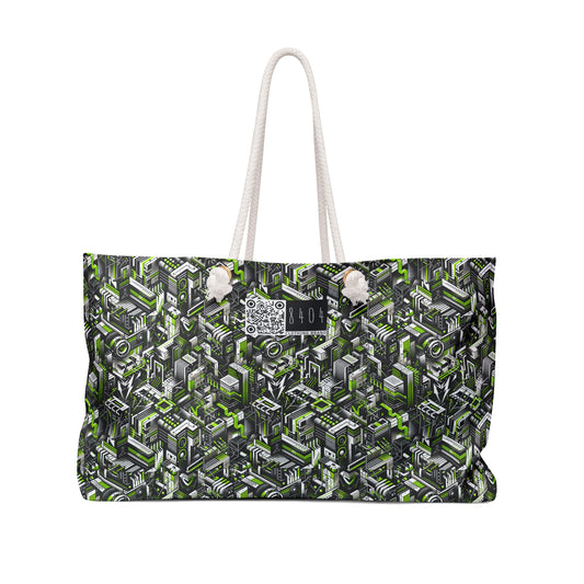 Graffiti Tech Fusion Bold Streetwear Fusion Weekender Bag - 8404 Design-53